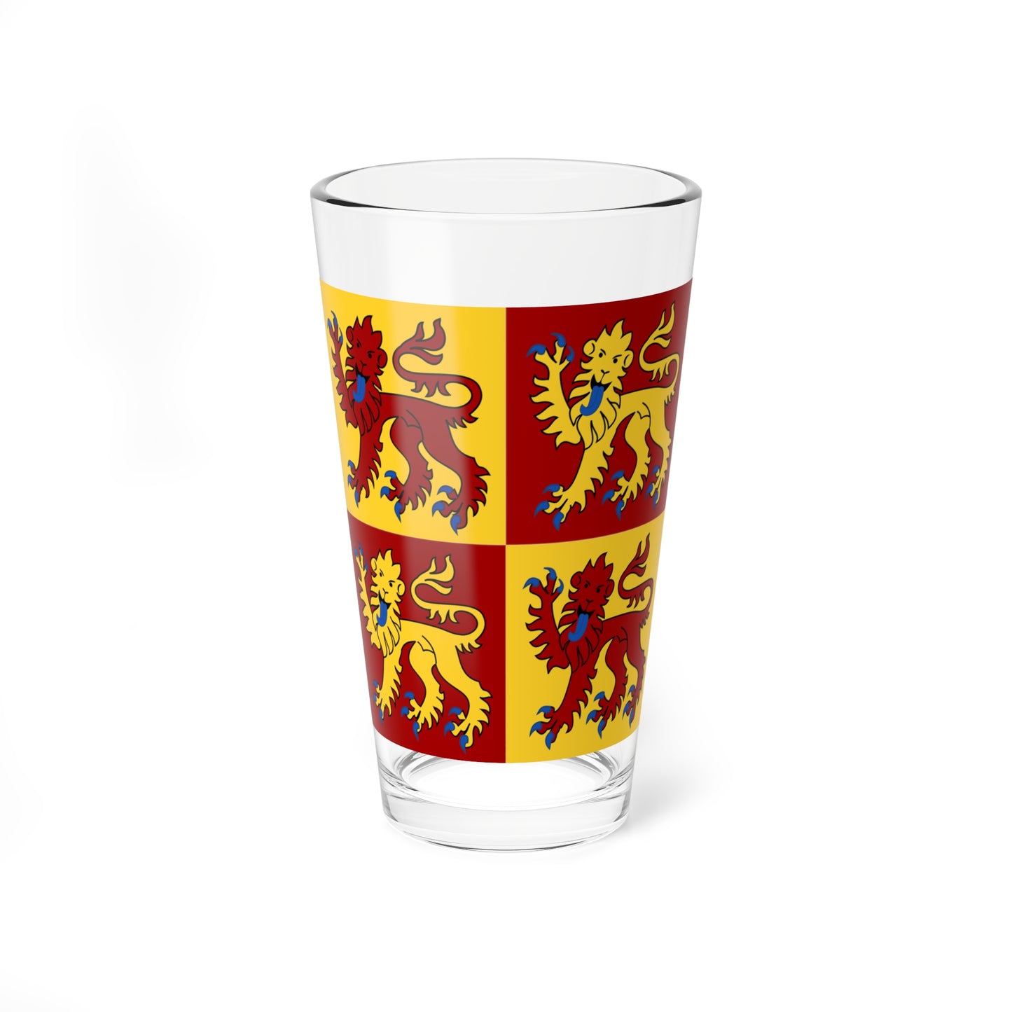 Flag of Gwynedd (United Kingdom) Pint Glass 16oz