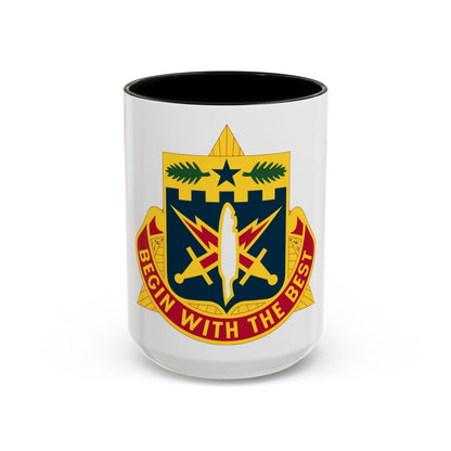 46th Adjutant General Battalion (U.S. Army) Accent Coffee Mug