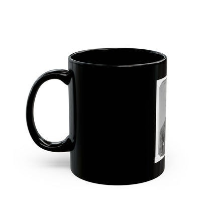Michael Dunn, Half-Length Portrait, Facing Front (U.S. Civil War) Black Coffee Mug