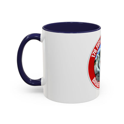 176th Fighter Squadron (U.S. Air Force) Accent Coffee Mug