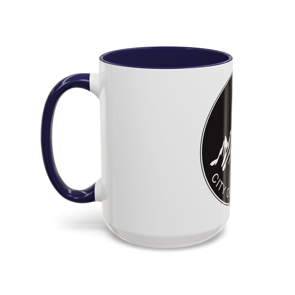 Seal of Boulder Colorado - Accent Coffee Mug