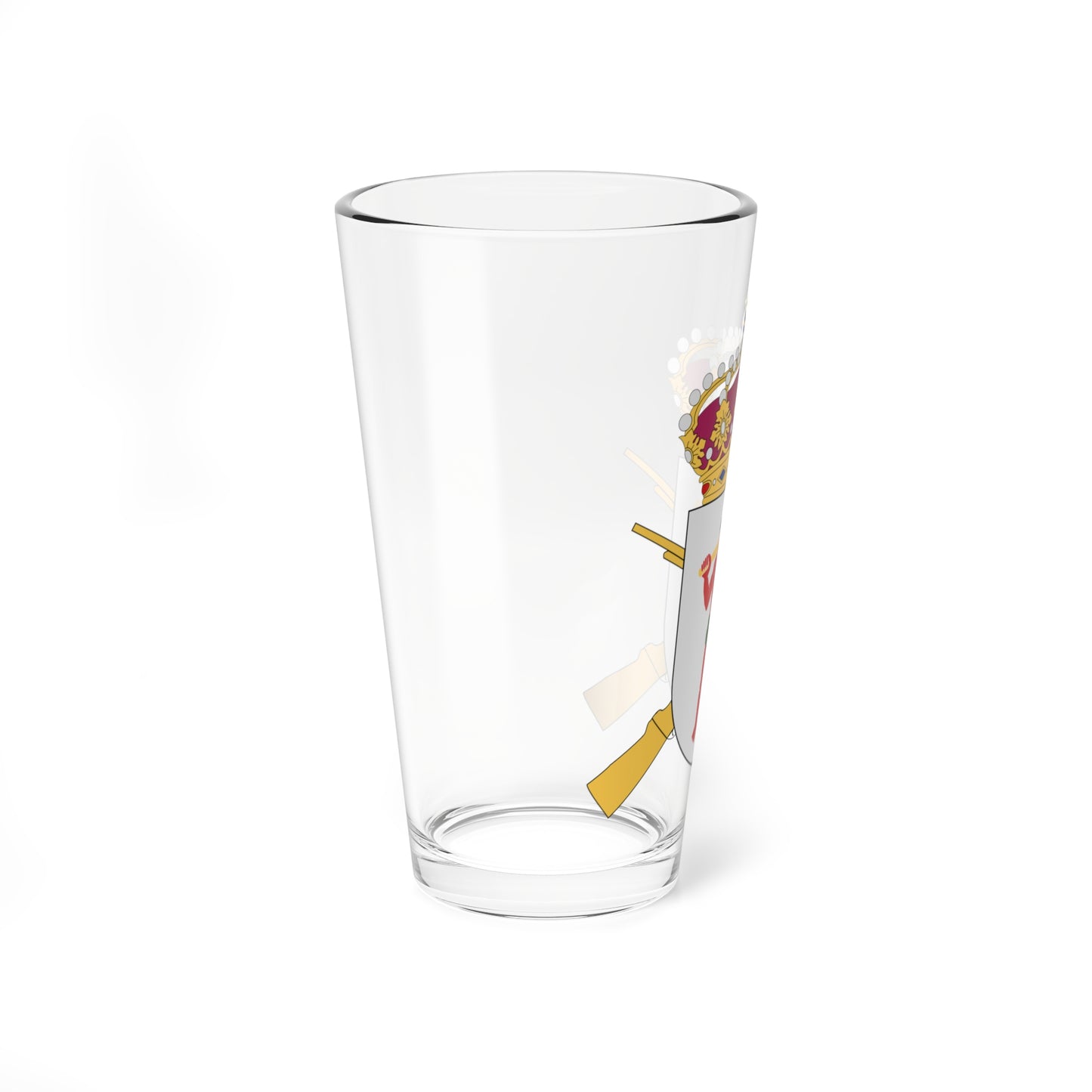 Västerbottens regemente vapen (Sweden) (Coat of Arms) Pint Glass 16oz