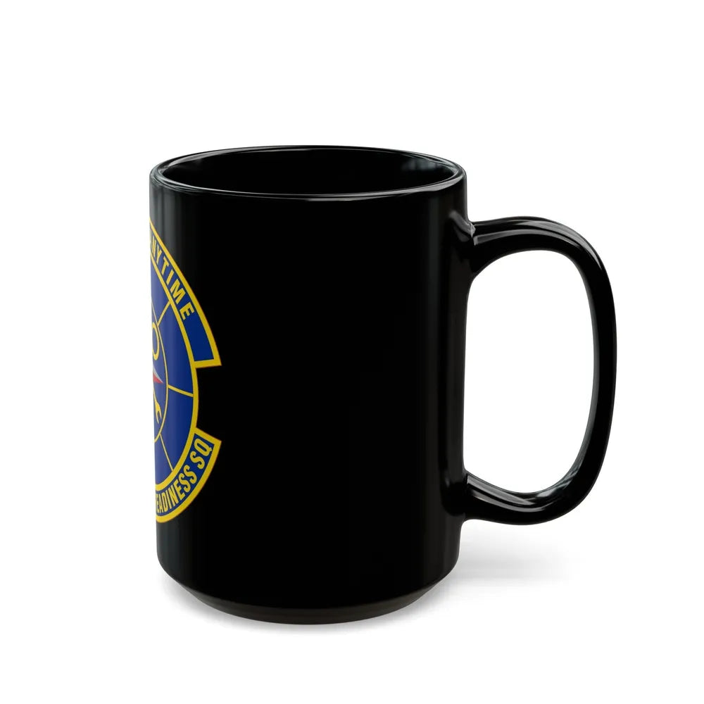 512 Logistics Readiness Squadron AFRC (U.S. Air Force) Black Coffee Mug-Go Mug Yourself