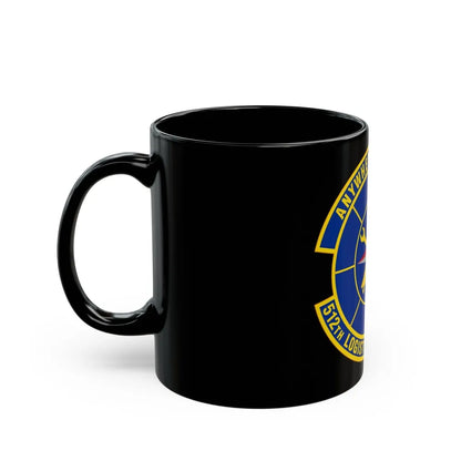 512 Logistics Readiness Squadron AFRC (U.S. Air Force) Black Coffee Mug-Go Mug Yourself