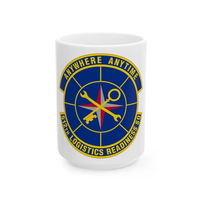 512 Logistics Readiness Squadron AFRC (U.S. Air Force) White Coffee Mug-15oz-Go Mug Yourself