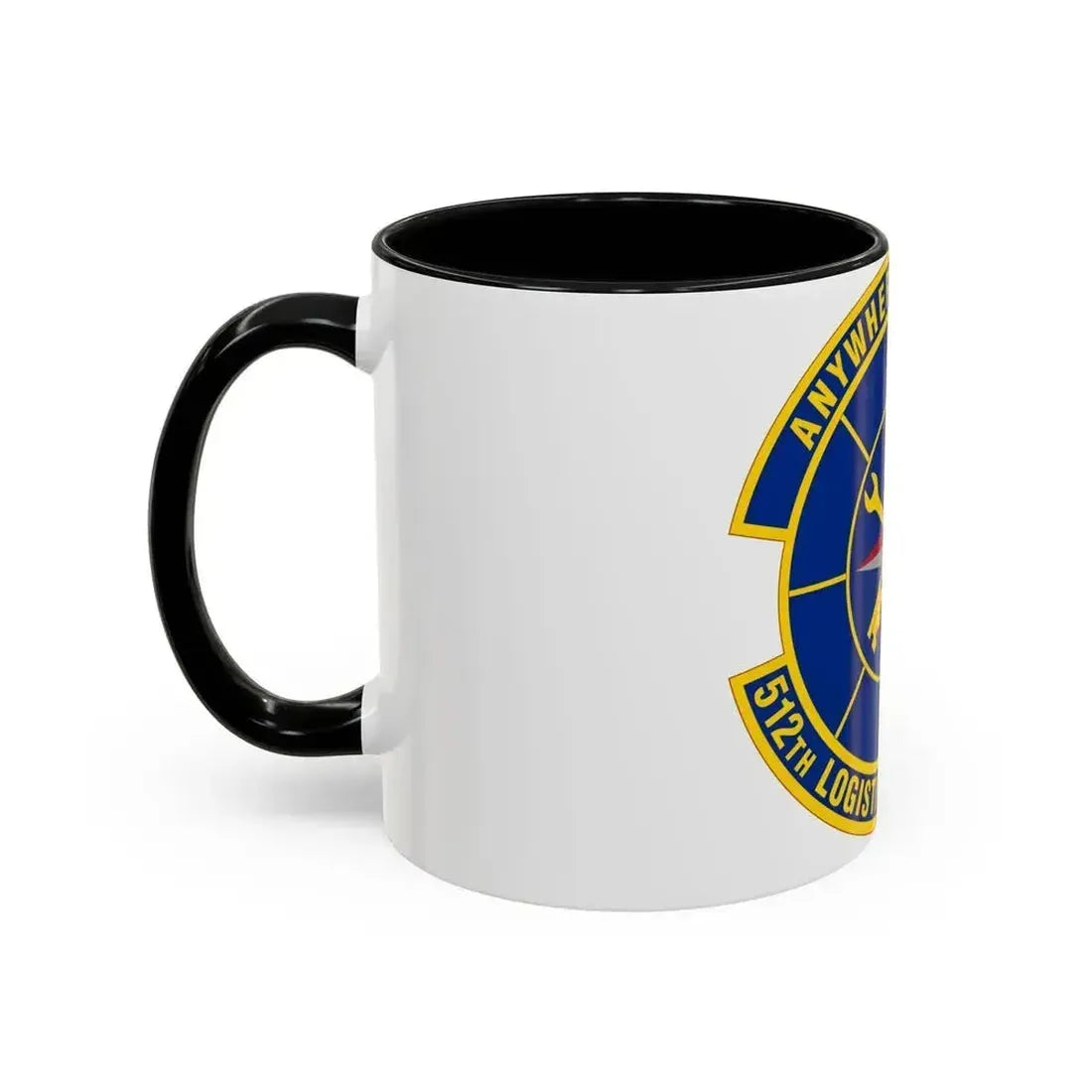 512 Logistics Readiness Squadron AFRC (U.S. Air Force) Accent Coffee Mug - Go Mug Yourself