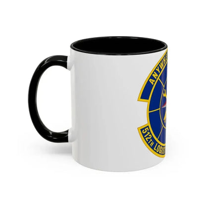 512 Logistics Readiness Squadron AFRC (U.S. Air Force) Accent Coffee Mug - Go Mug Yourself