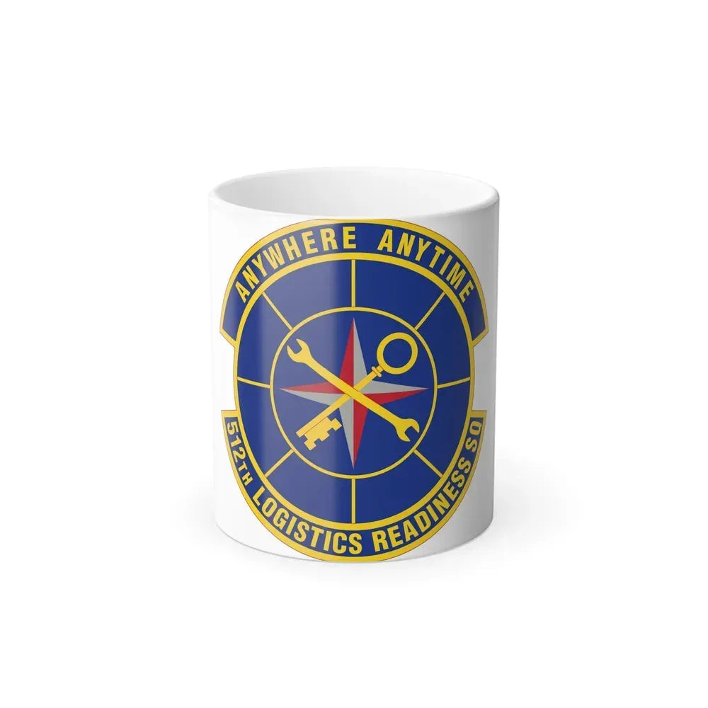 512 Logistics Readiness Squadron AFRC (U.S. Air Force) Color Changing Coffee Mug 11oz - Go Mug Yourself