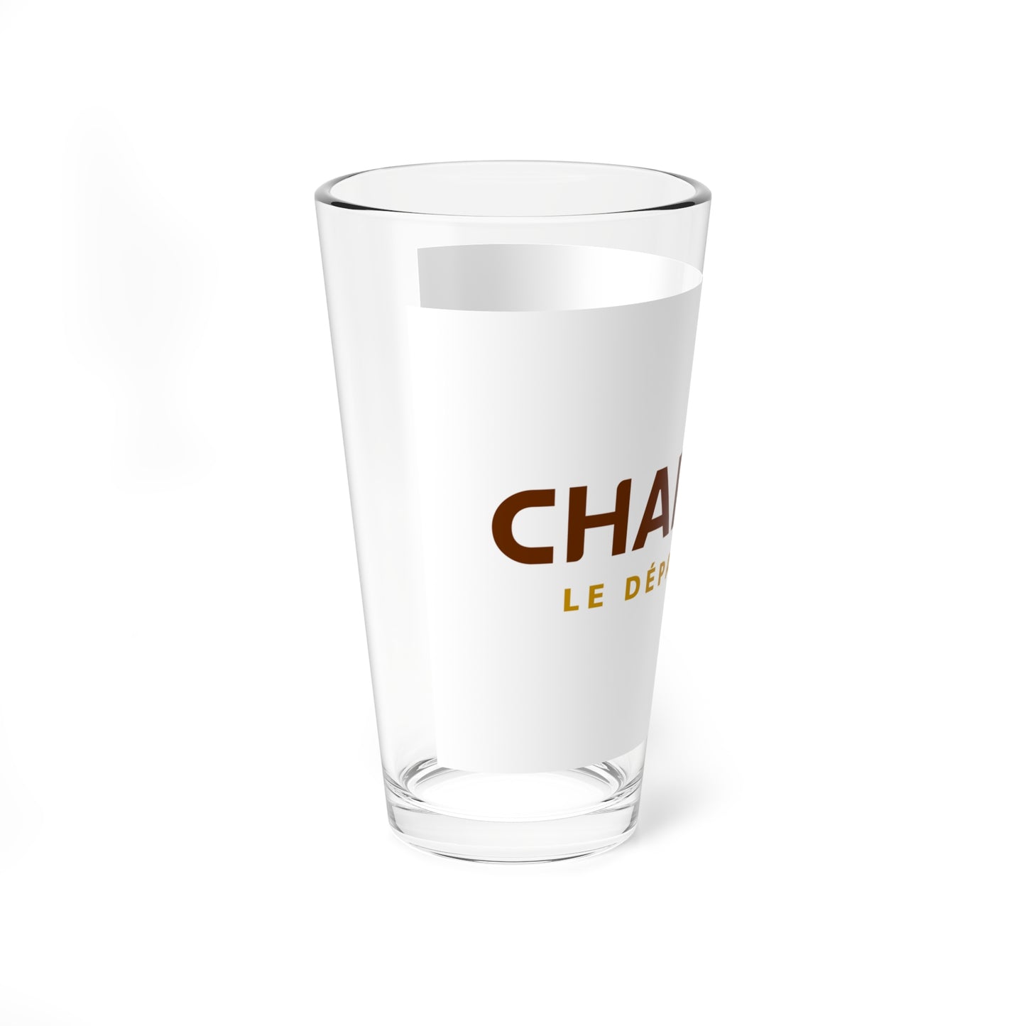 Flag of the Department of Charente Variant 1 (France) Pint Glass 16oz