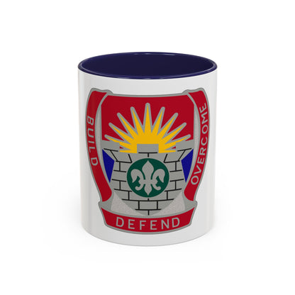 204 Engineer Battalion (U.S. Army) Accent Coffee Mug