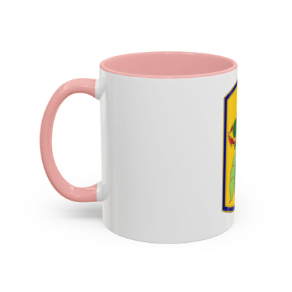 455 Chemical Brigade (U.S. Army) Accent Coffee Mug