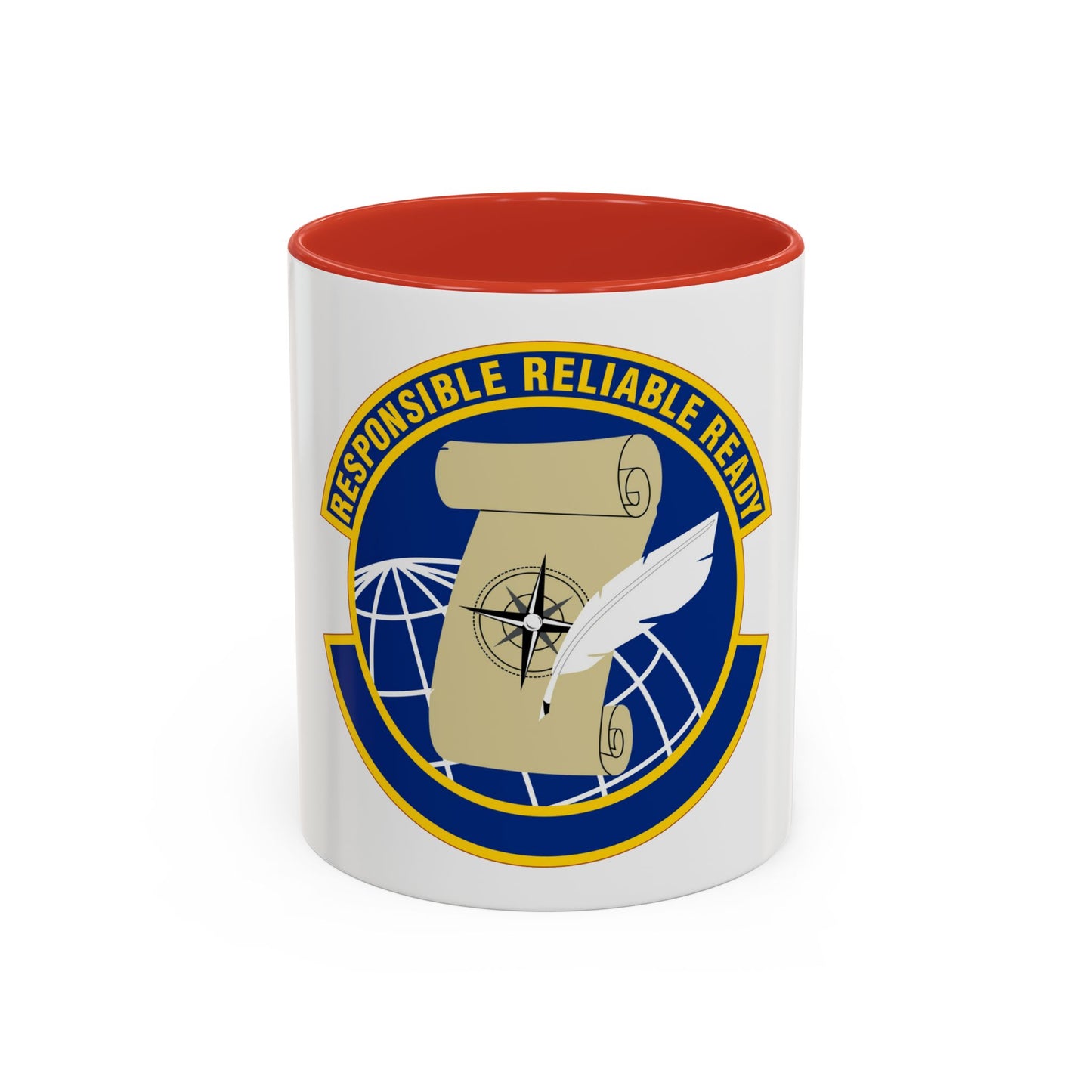 764 Enterprise Sourcing Squadron AFMC (U.S. Air Force) Accent Coffee Mug