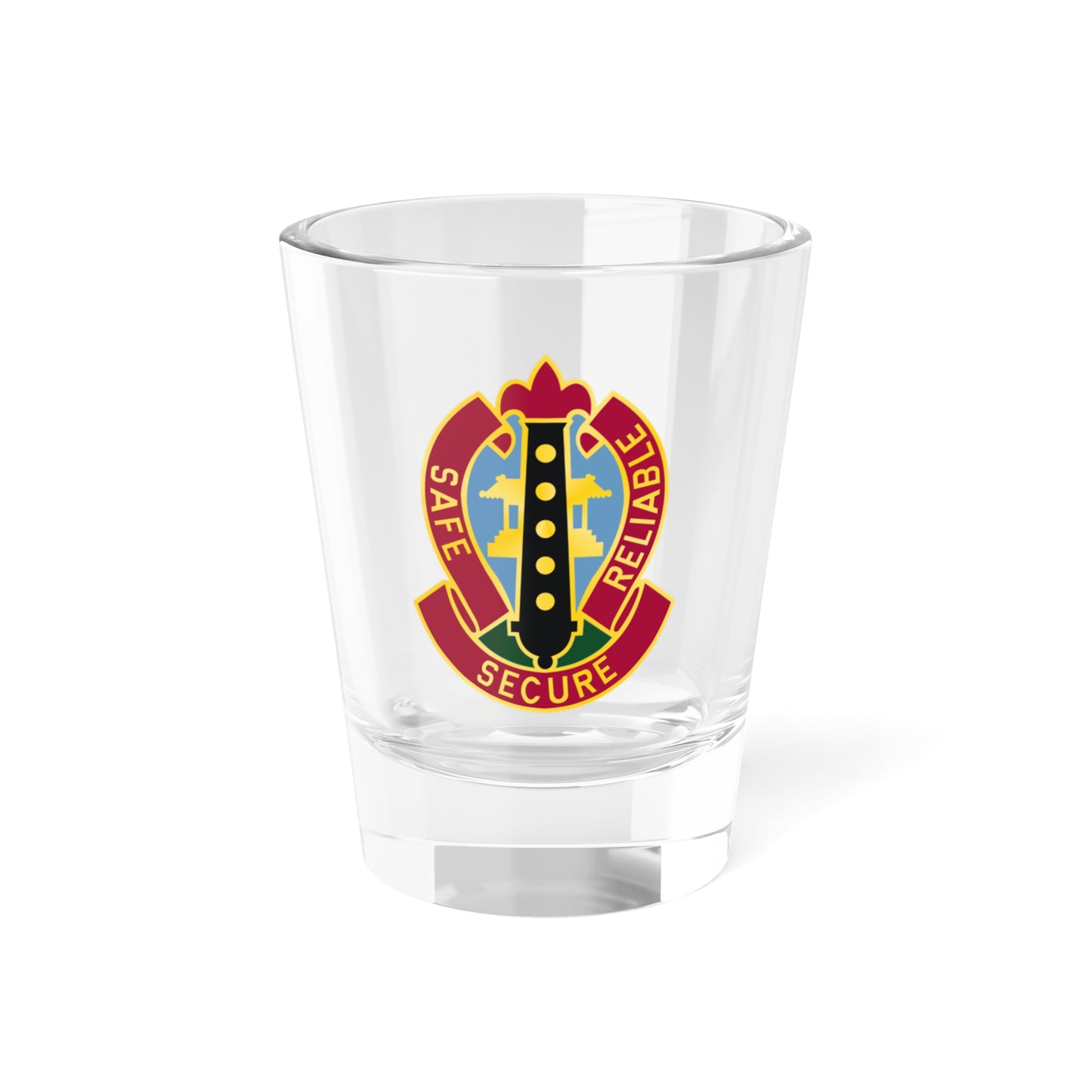 6 Ordnance Battalion (U.S. Army) Shot Glass 1.5oz