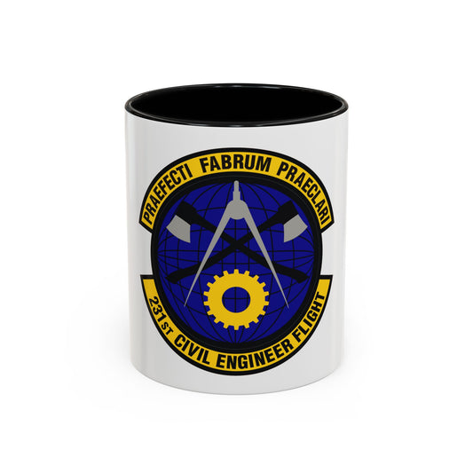 231st Civil Engineer Flight (U.S. Air Force) Accent Coffee Mug