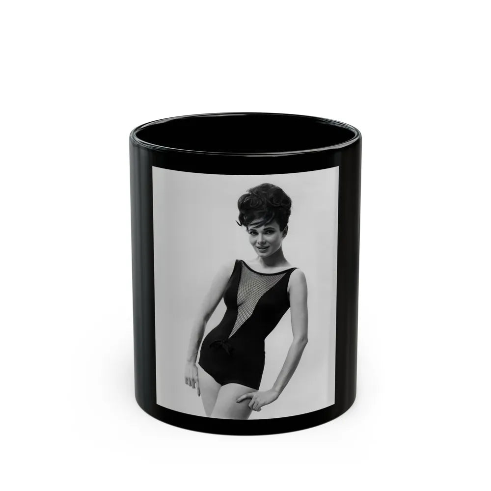 Gila Golan #05 (Vintage Female Icon) Black Coffee Mug-11oz-Go Mug Yourself