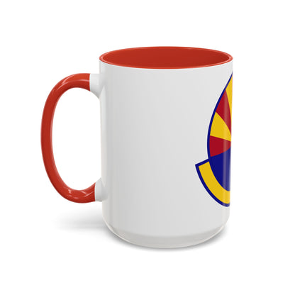56 Healthcare Operations Squadron AETC (U.S. Air Force) Accent Coffee Mug