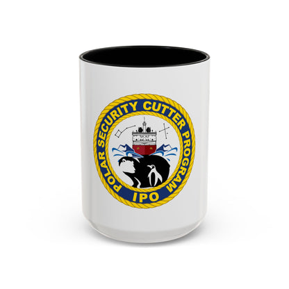 C2495 Polar Security Cutter Program IPO (U.S. Coast Guard) Accent Coffee Mug