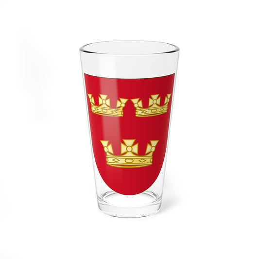 Spanish Army Military Heraldry Course and Graduates Emblem (Spain) (Coat of Arms) Pint Glass 16oz