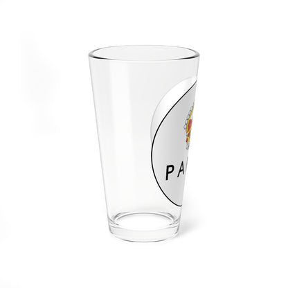 Emblem of the Territory of Papua (Guinea) (Coat of Arms) Pint Glass 16oz