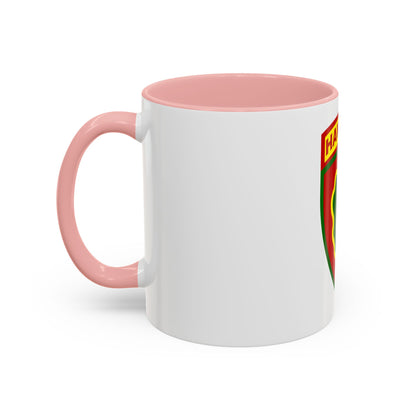 Hawaiian Division (U.S. Army) Accent Coffee Mug