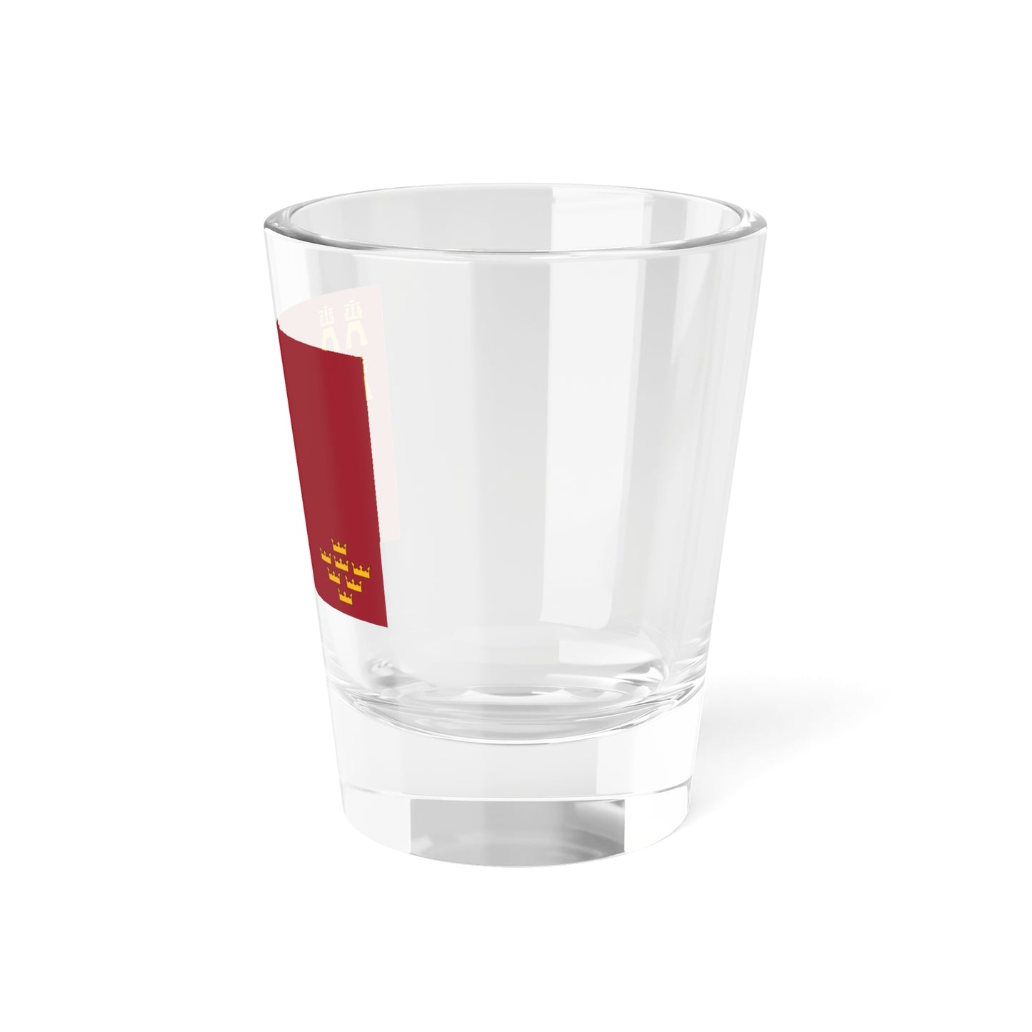 Flag of the Region of Murcia Spain - Shot Glass 1.5oz