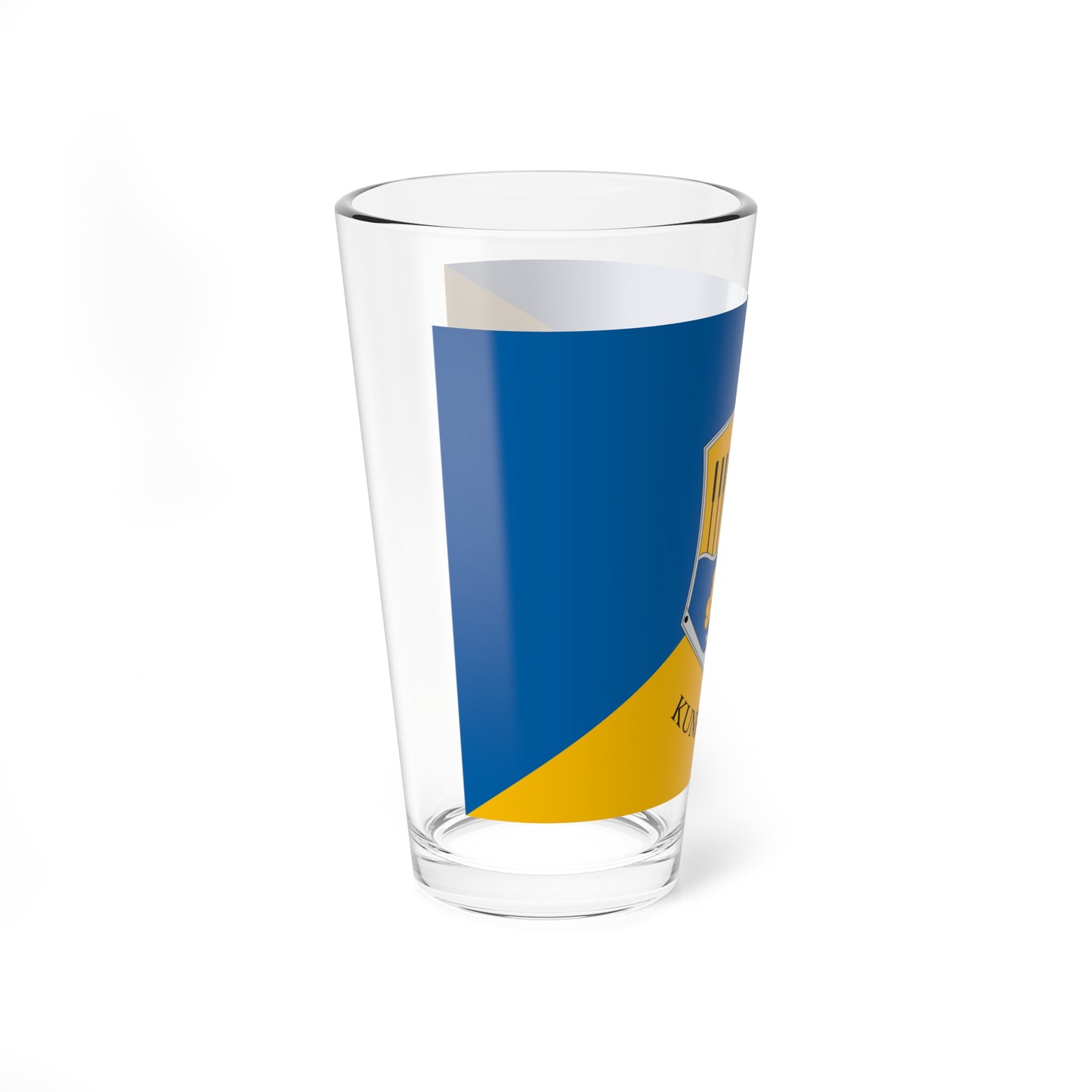 Flag of Kunfeherto (Hungary) Pint Glass 16oz