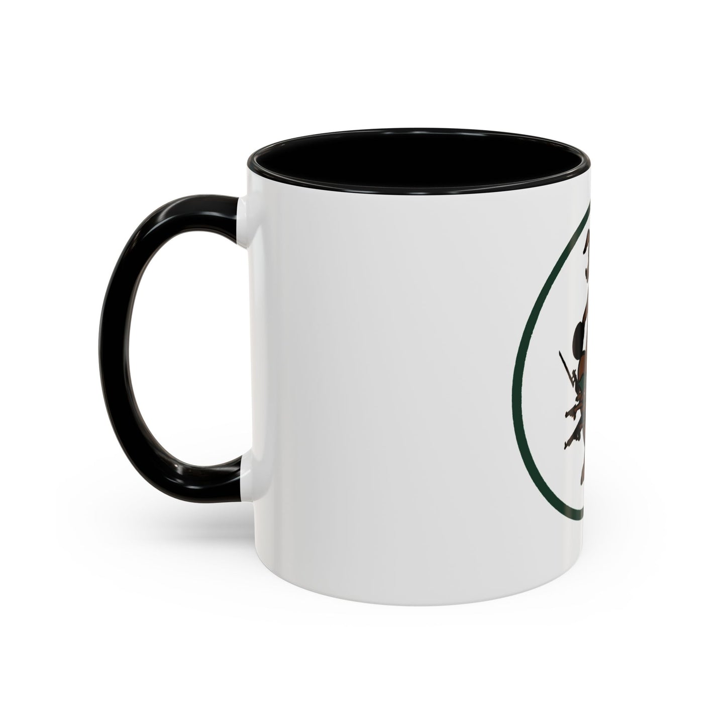 52 Airlift Squadron AMC (U.S. Air Force) Accent Coffee Mug