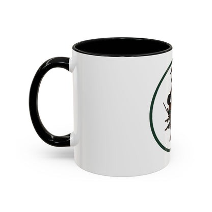 52 Airlift Squadron AMC (U.S. Air Force) Accent Coffee Mug