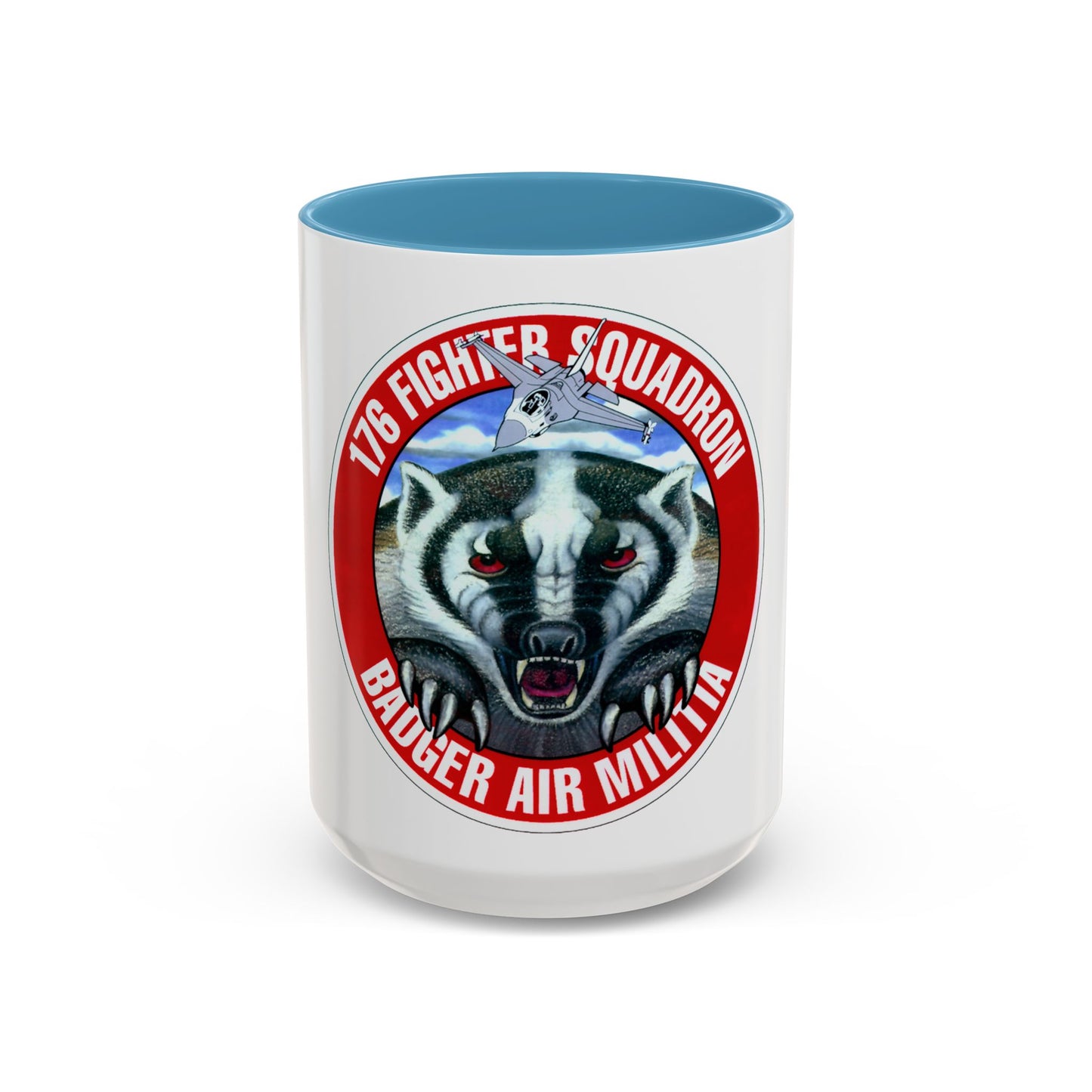 176th Fighter Squadron (U.S. Air Force) Accent Coffee Mug