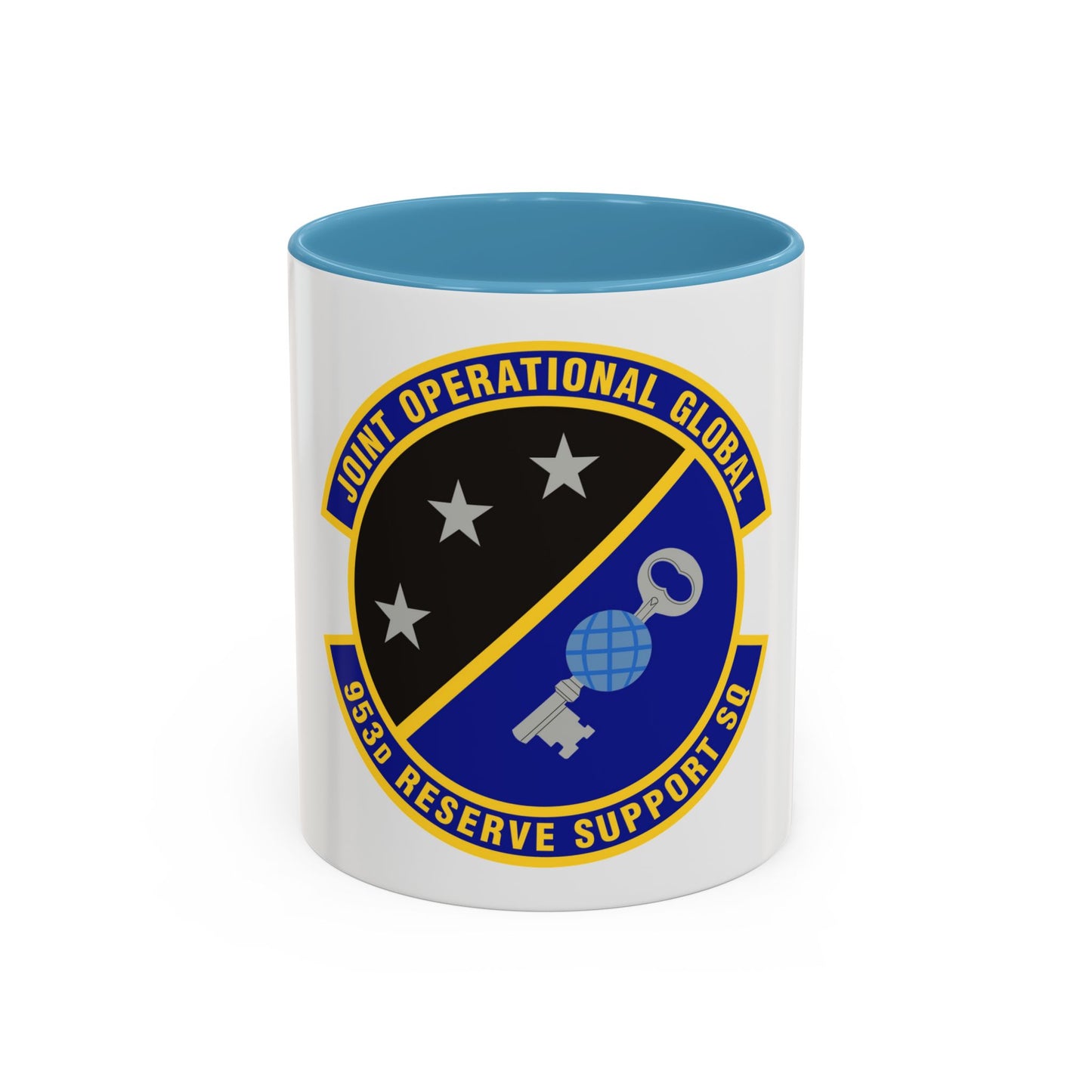 953d Reserve Support Squadron (U.S. Air Force) Accent Coffee Mug