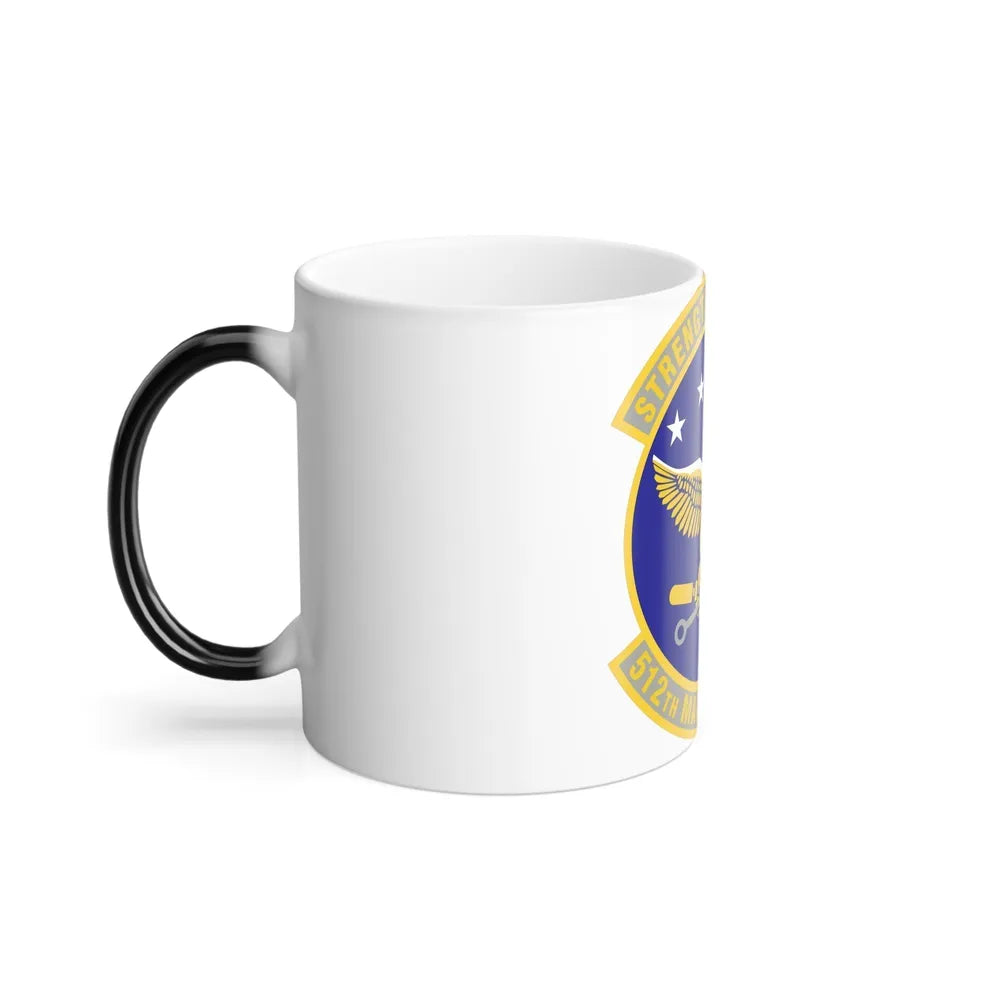 512th Maintenance Squadron (U.S. Air Force) Color Changing Coffee Mug-Go Mug Yourself
