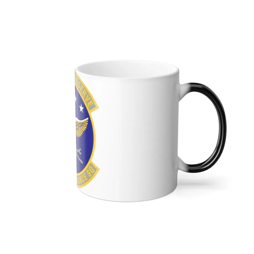 512th Maintenance Squadron (U.S. Air Force) Color Changing Coffee Mug-Go Mug Yourself