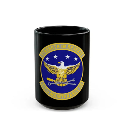 512th Maintenance Squadron (U.S. Air Force) Black Coffee Mug 15oz - Go Mug Yourself