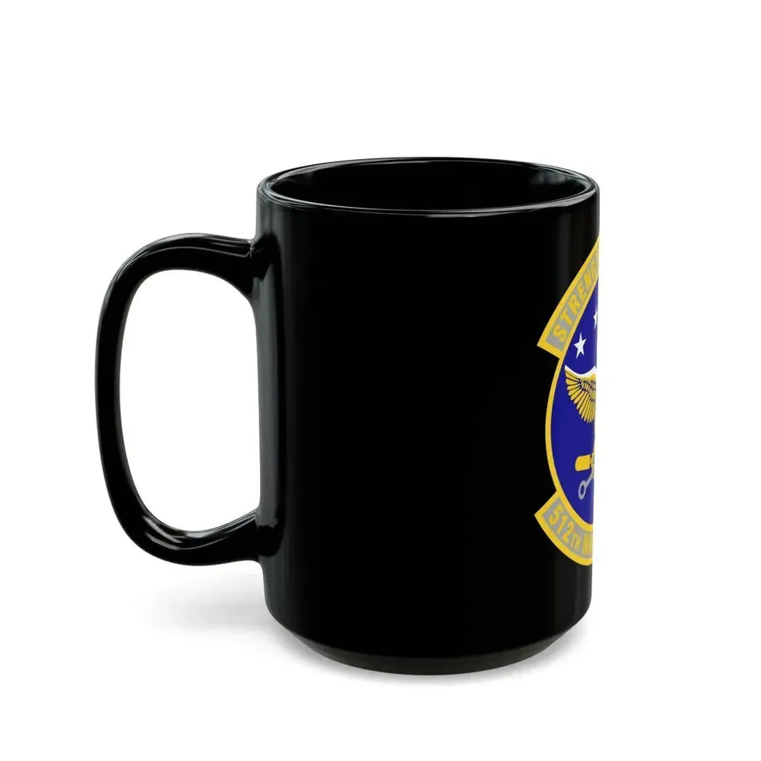 512th Maintenance Squadron (U.S. Air Force) Black Coffee Mug - Go Mug Yourself