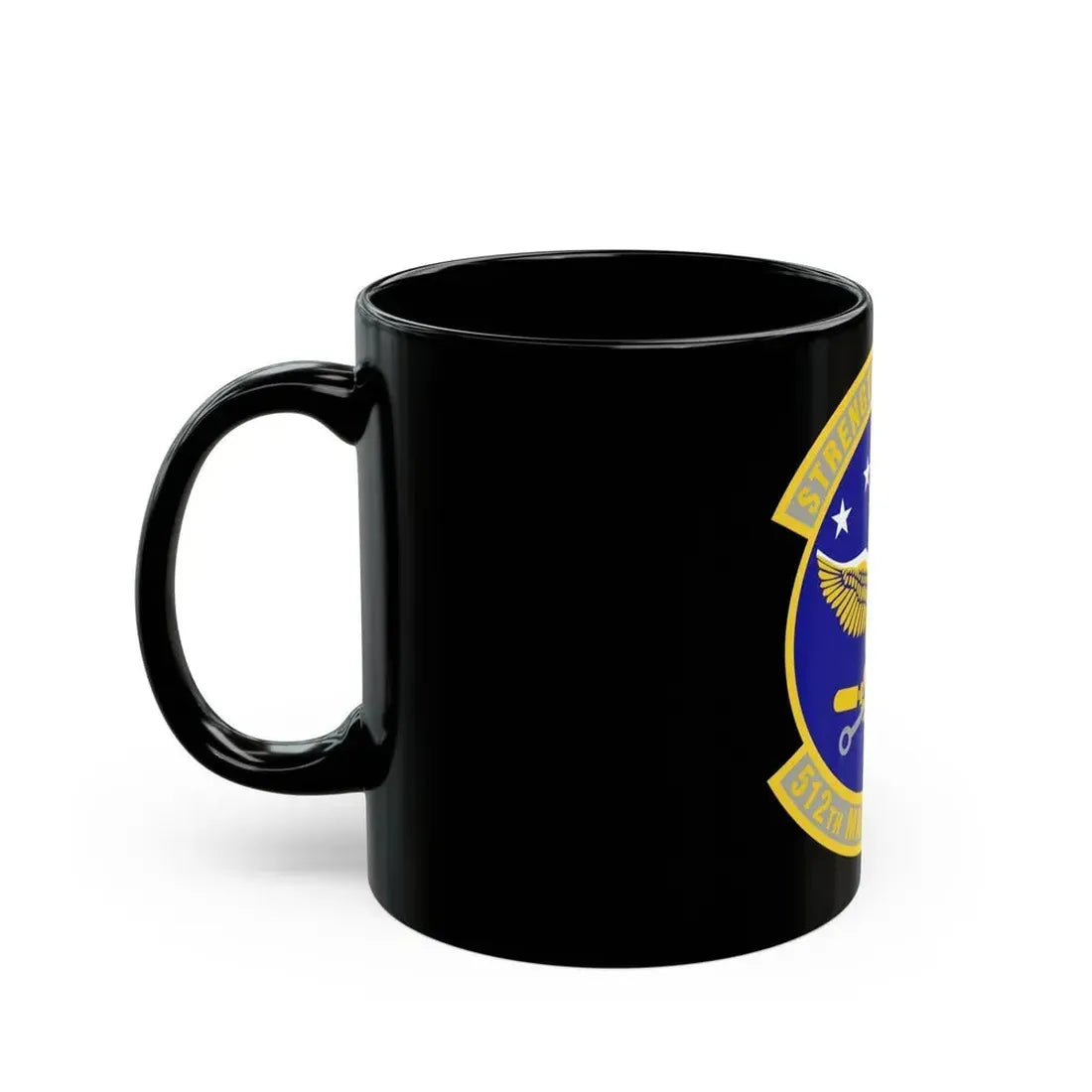 512th Maintenance Squadron (U.S. Air Force) Black Coffee Mug - Go Mug Yourself
