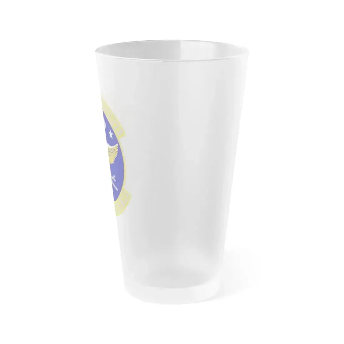 512th Maintenance Squadron (U.S. Air Force) Frosted Pint Glass 16oz - Go Mug Yourself
