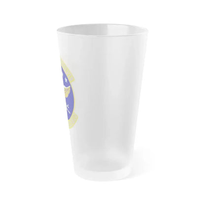512th Maintenance Squadron (U.S. Air Force) Frosted Pint Glass 16oz - Go Mug Yourself