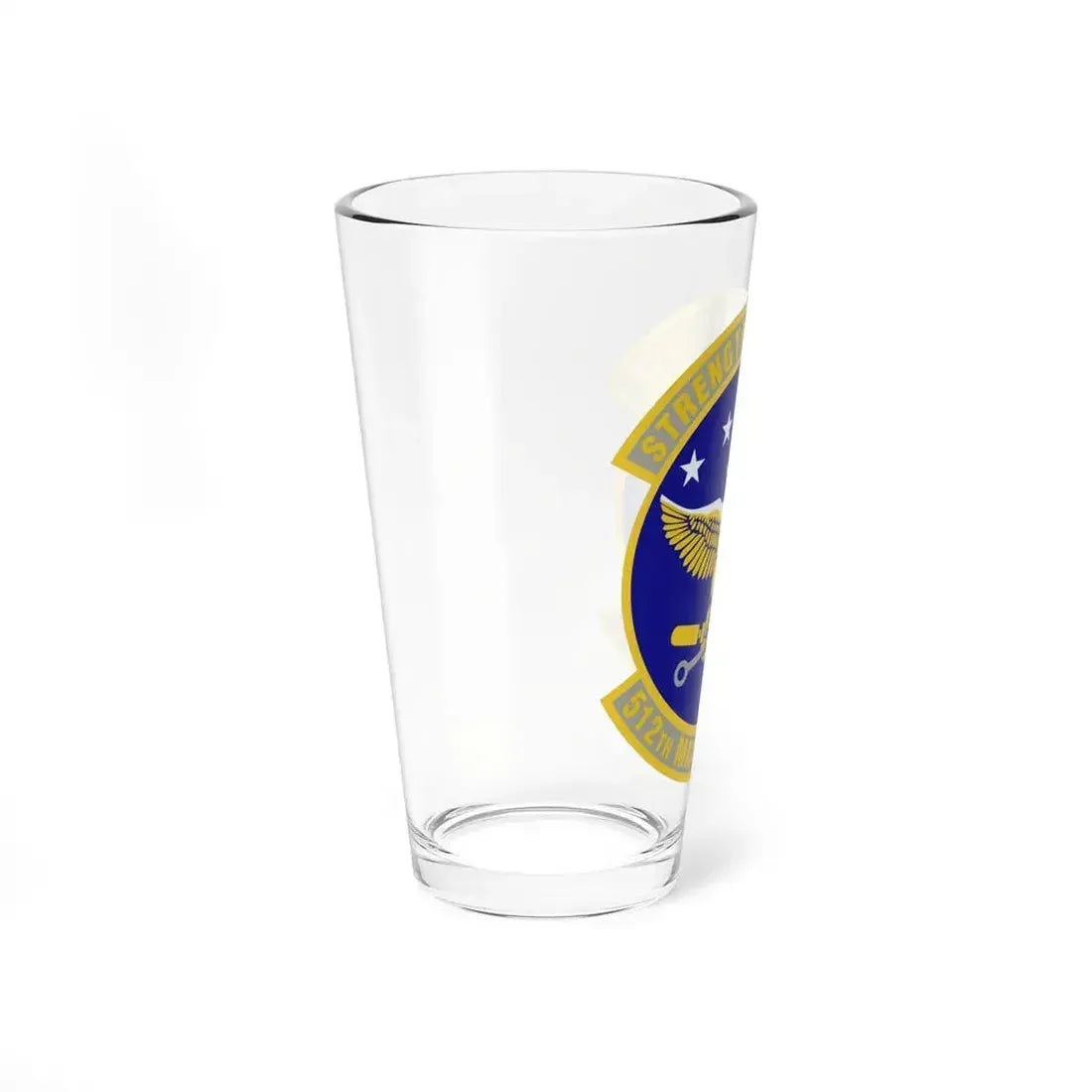 512th Maintenance Squadron (U.S. Air Force) Pint Glass 16oz - Go Mug Yourself