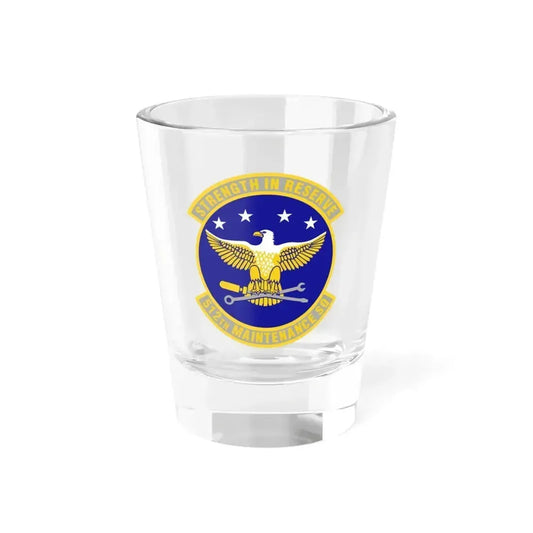 512th Maintenance Squadron (U.S. Air Force) Shot Glass 1.5oz 1.5oz - Go Mug Yourself