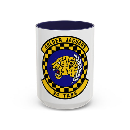 24 Tactical Air Support Squadron ACC (U.S. Air Force) Accent Coffee Mug