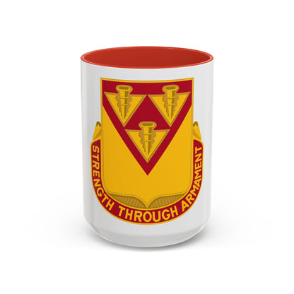 411 Ordnance Battalion (U.S. Army) Accent Coffee Mug