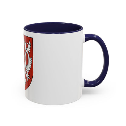 Small coat of arms of the Czech Republic - Accent Coffee Mug