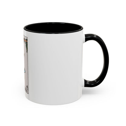 The Hanged Man (Tarot Card) Accent Coffee Mug
