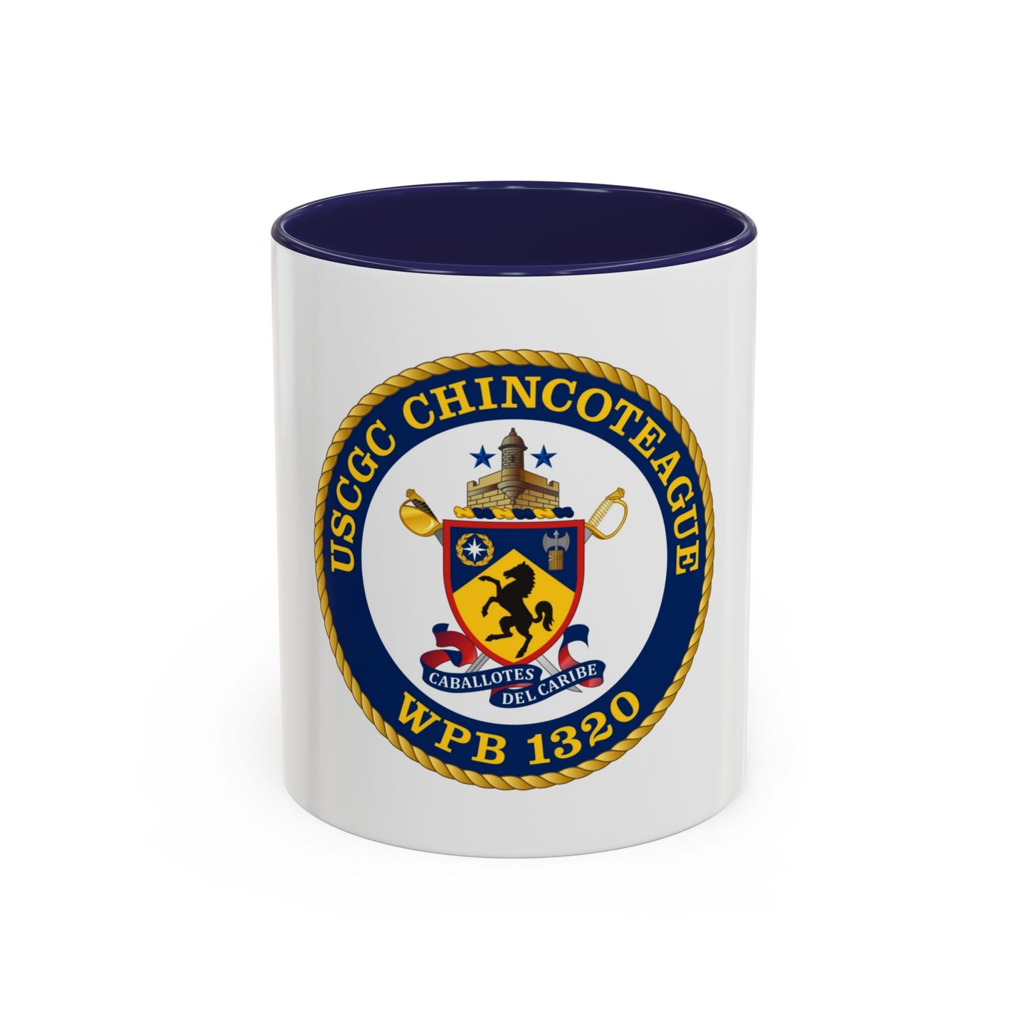 USCGC Chincoteague WPB 1320 (U.S. Coast Guard) Accent Coffee Mug
