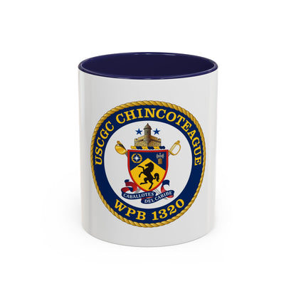 USCGC Chincoteague WPB 1320 (U.S. Coast Guard) Accent Coffee Mug
