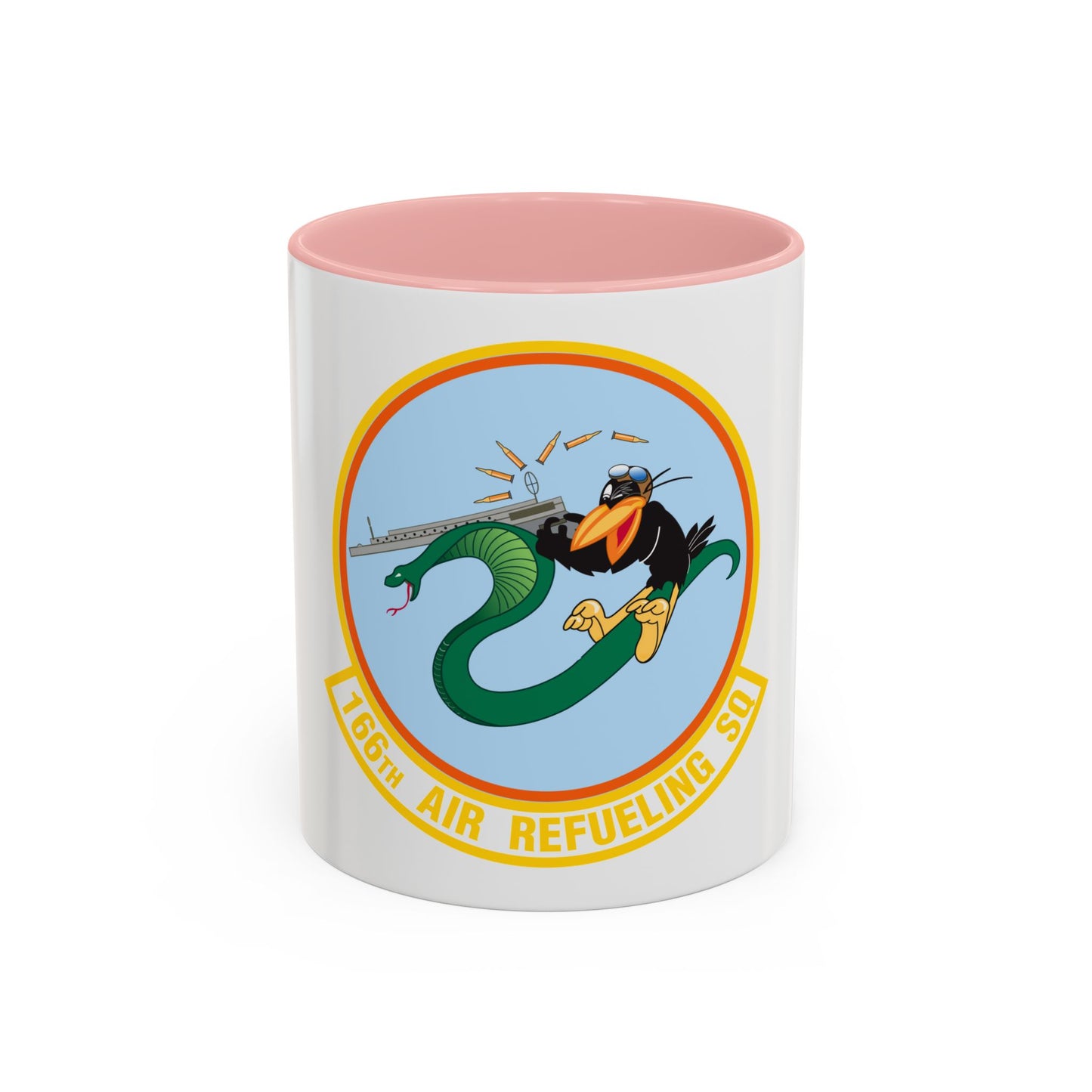 166 Air Refueling Squadron (U.S. Air Force) Accent Coffee Mug