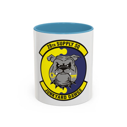 28th Supply Squadron (U.S. Air Force) Accent Coffee Mug