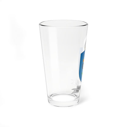 Escudo de Itacir Brassiani (Spain) (Coat of Arms) Pint Glass 16oz