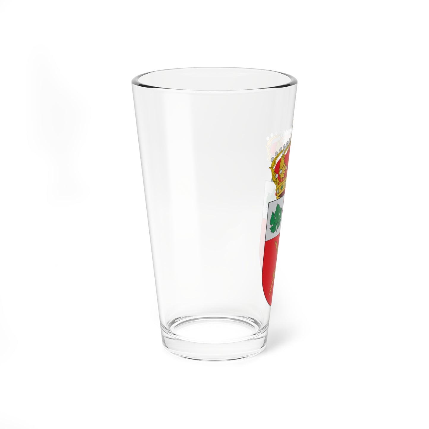 Escudo de Alcudia de Monteagud (Spain) (Coat of Arms) Pint Glass 16oz