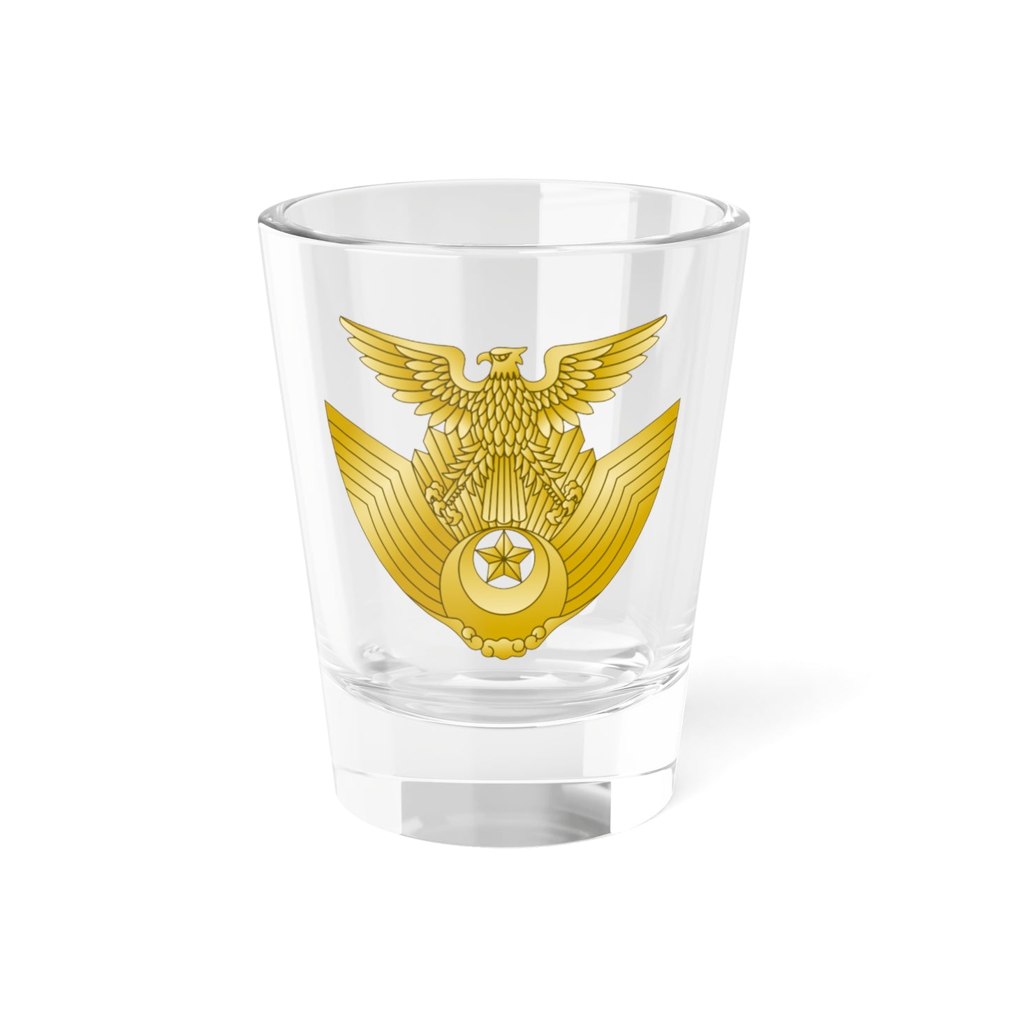JASDF emblem (Japan) (Coat of Arms) Shot Glass 1.5oz